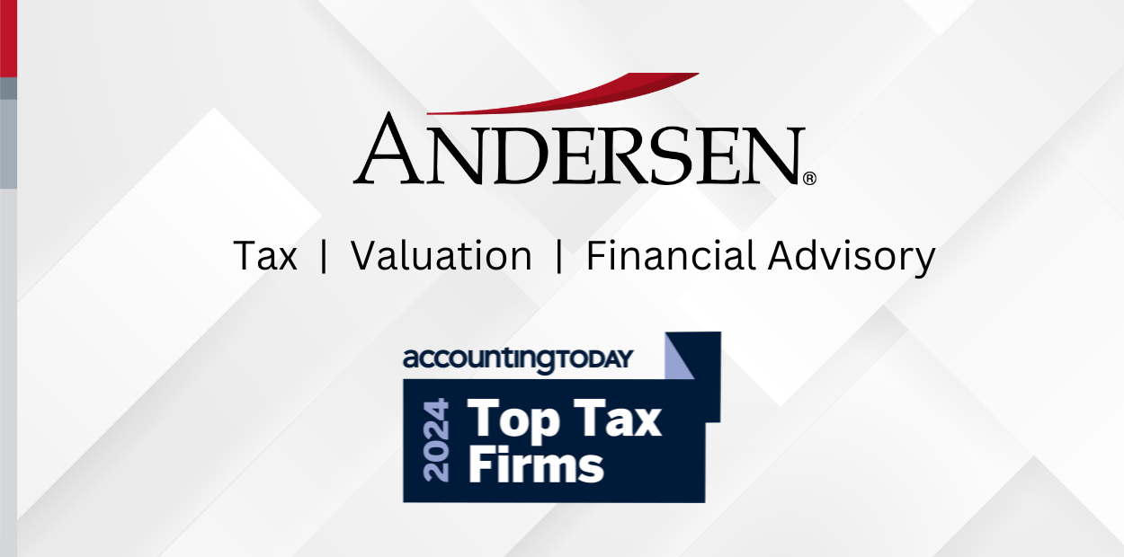 Andersen Recognized as a Top U.S. Tax Firm in 2024 by Accounting Today